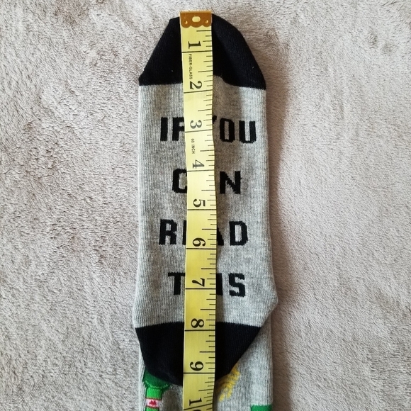 New Novelty Socks 2 Pack - If You Can Read This, Bring Me...Coffee/Beer - Picture 14 of 15